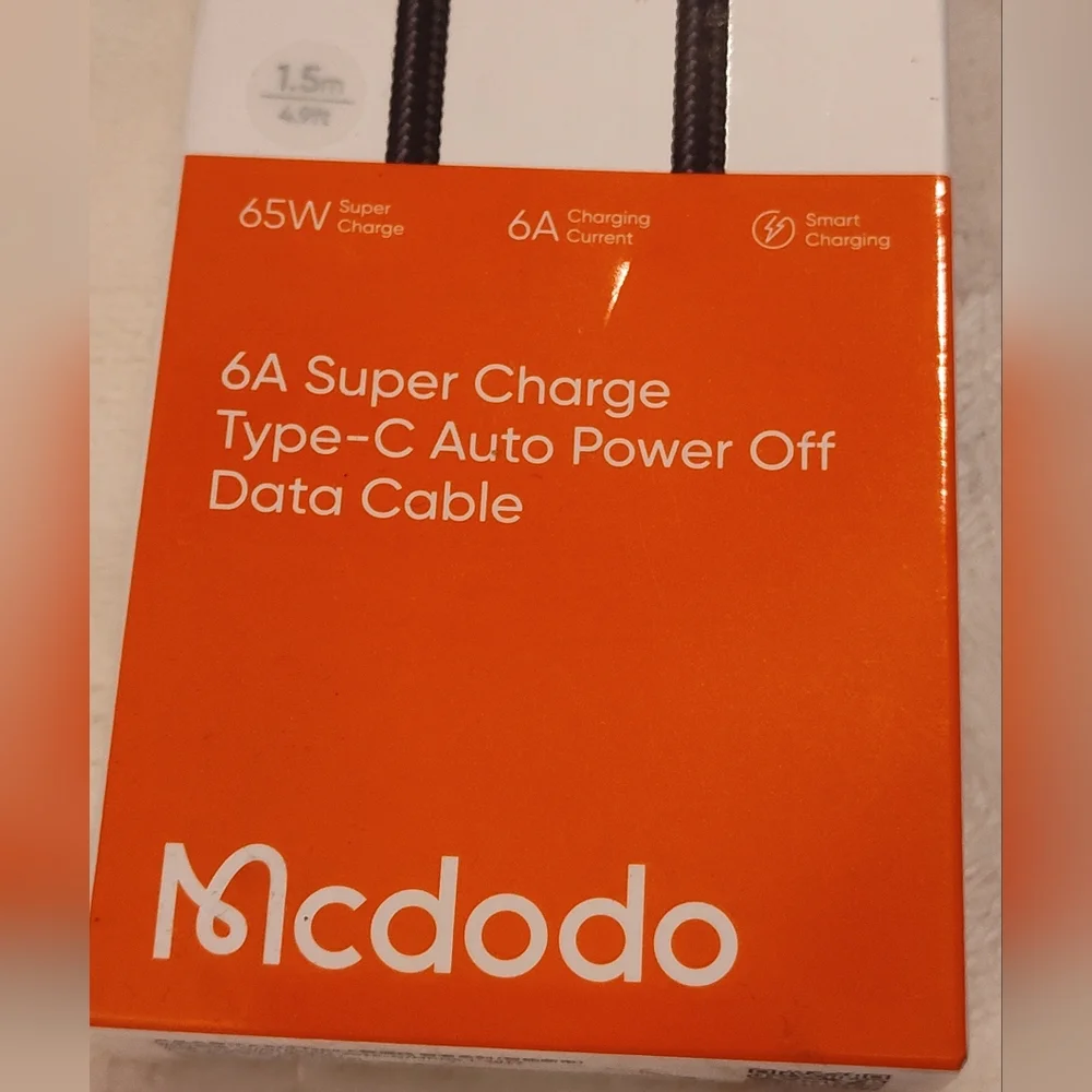 6A Super Charge Type-C Data Cable